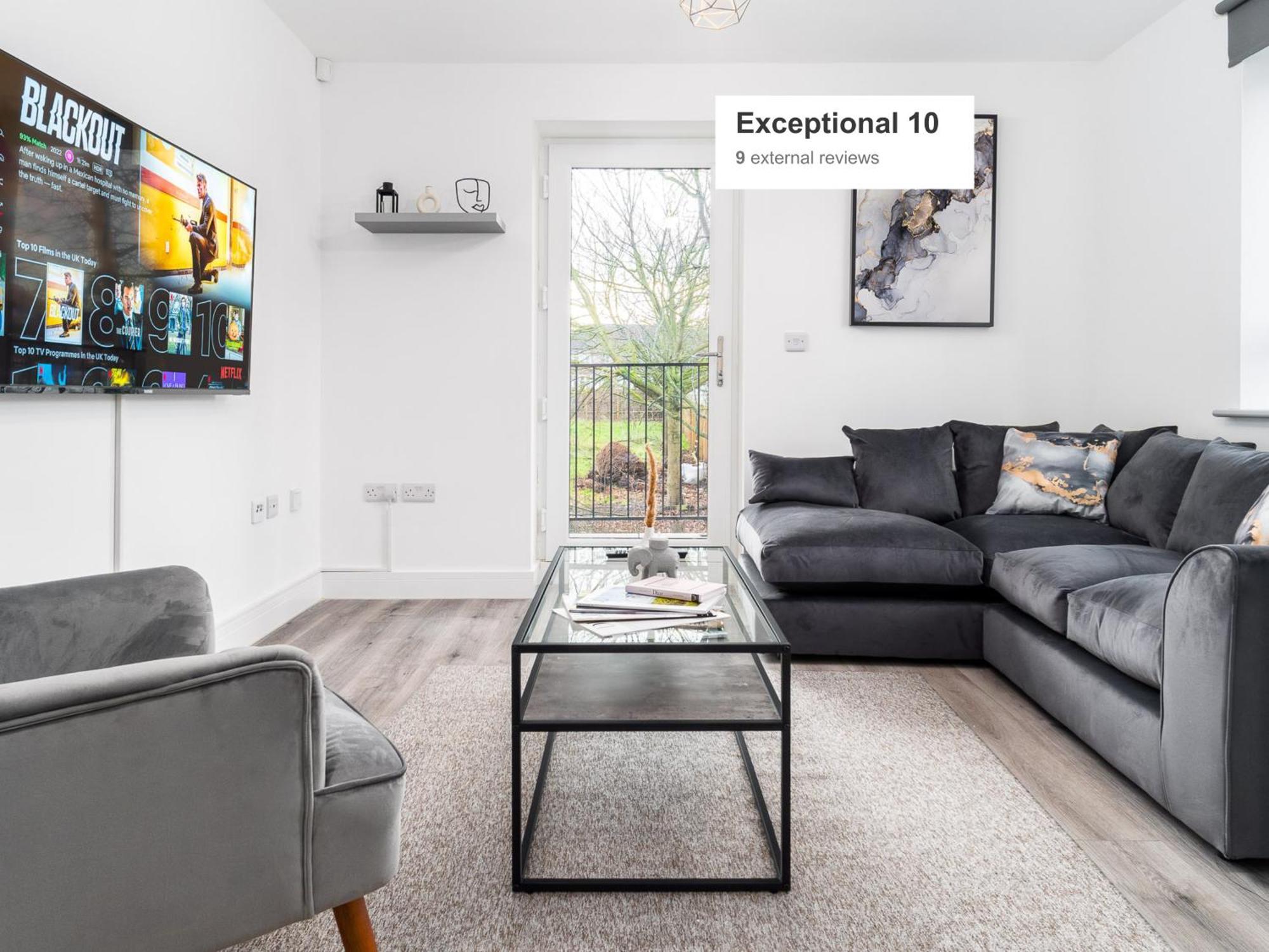 Luxury Apartment - 2 Bedrooms - Balcony - Parking - Netflix - Wifi - 7Mc Birmingham Exterior foto