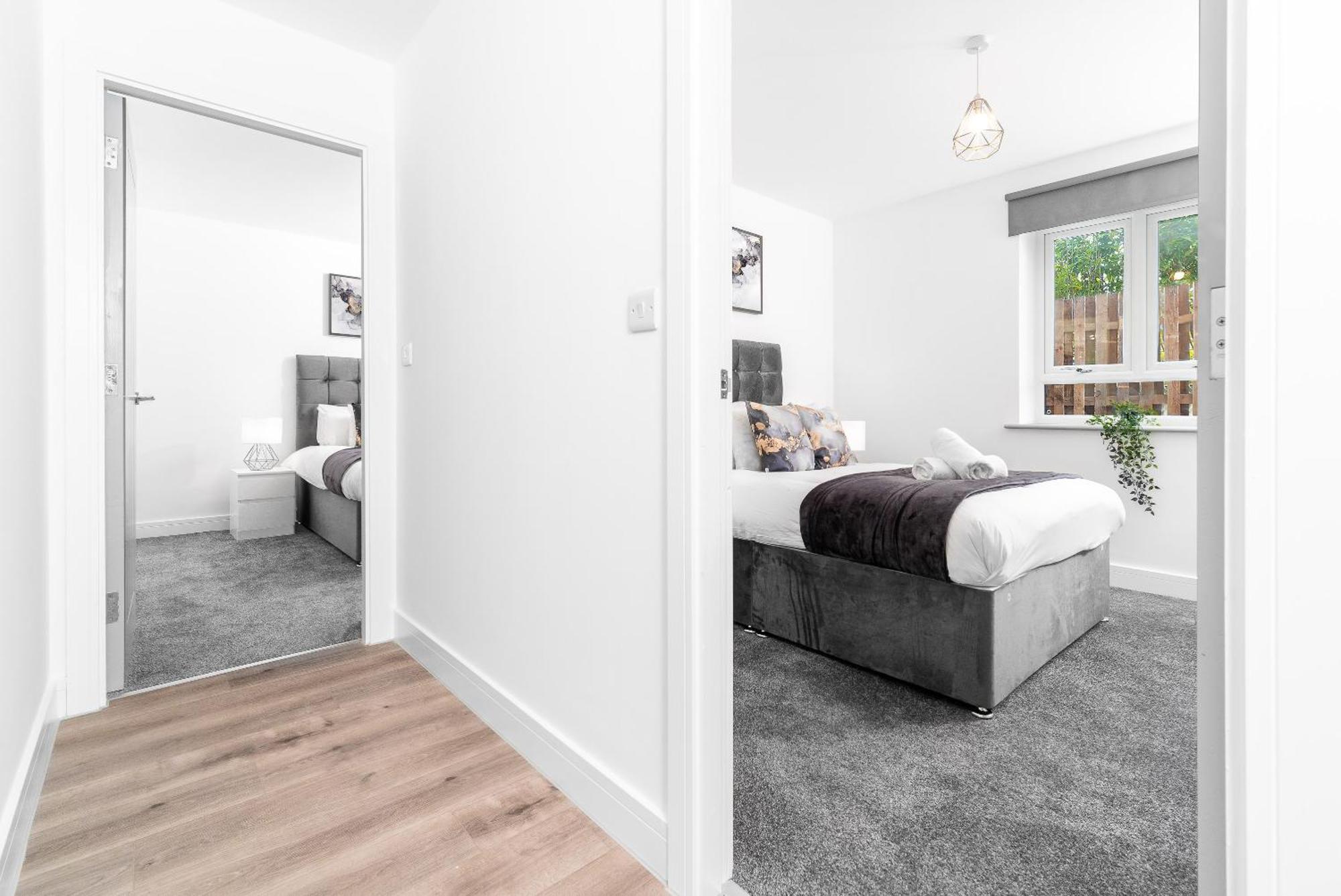 Luxury Apartment - 2 Bedrooms - Balcony - Parking - Netflix - Wifi - 7Mc Birmingham Exterior foto